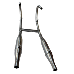 Układ wydechowy kolana tłumiki K-750 MW-750 MT-12 cygaro SUROWY